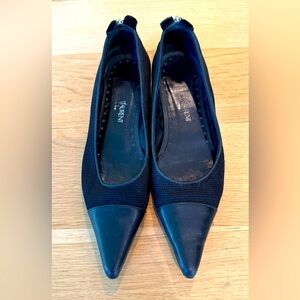 Authentic YSL flat 2 tons Heels 7